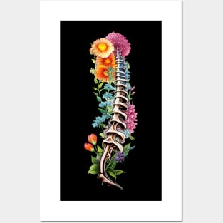 Flower Radiology Posters and Art